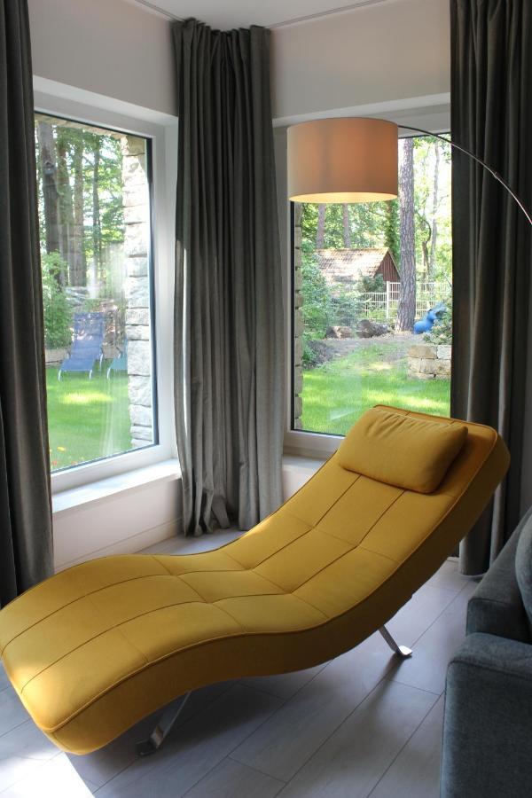 Moderne Im Skandinavischen Stil Am Waldrand